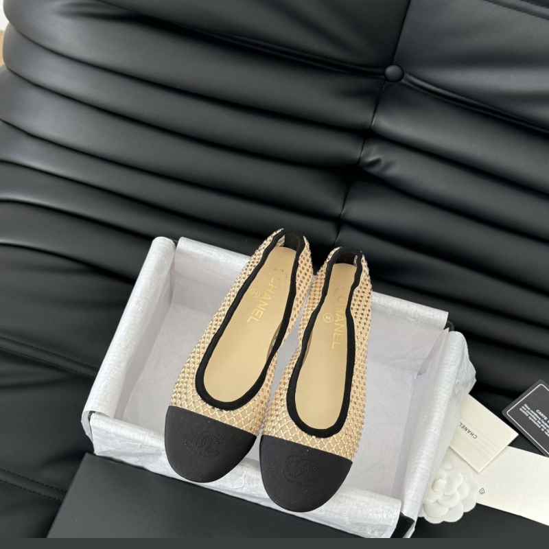 Ch*el flat shoes